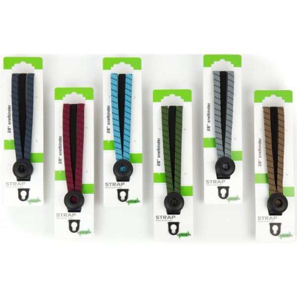Widek Triobinder eye 12 12mm met zwarte stalen platen - 12 stuks assorti van 6 kleuren