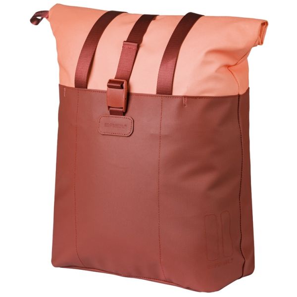 Basil B.V. Tas basil vive shopper bordeaux roze | mik hooks | 20l