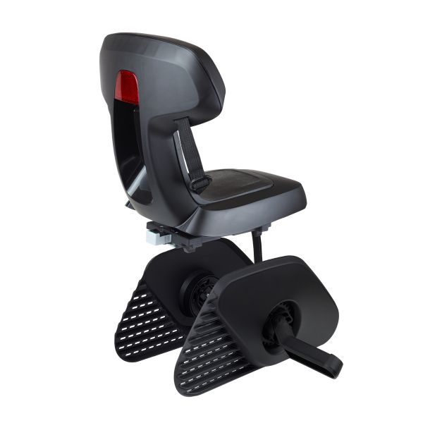 Polisport Plasticos S.A. Polisport achterzitje guppy black serie junior mik-hd zwart