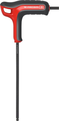 Facom 3mm p shaped hex key metric hex - 84tza.3 - 84tza.3