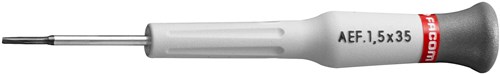 Facom micro-tech® schroevendraaier | voor sleufschroeven | 2,5 x 35 mm - aef.2.5x35