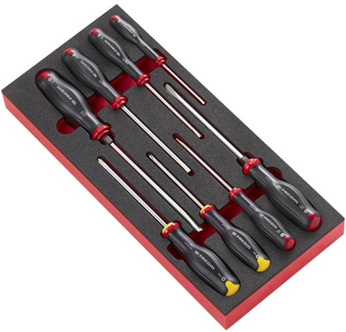 Facom modules protwist® schroevendraaiers in een foam inlay - modm.at1