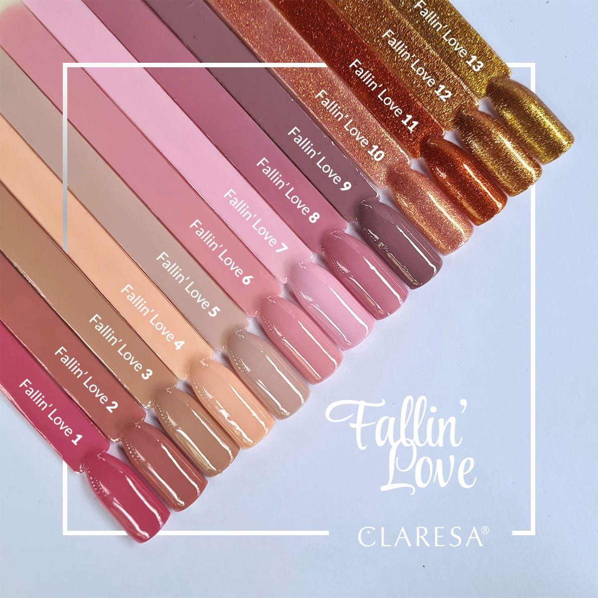 Claresa uv led gellak 5ml fallin' love 6