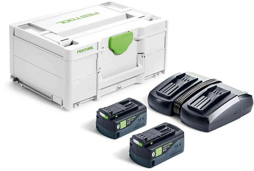 Festool accessoires energie-set sys 18v 2x5,0 tcl 6 duo - 577707