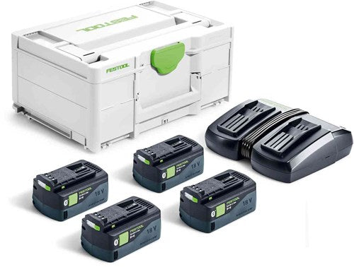 Festool accessoires energie-set sys 18v 4x5,0 tcl 6 duo - 577709