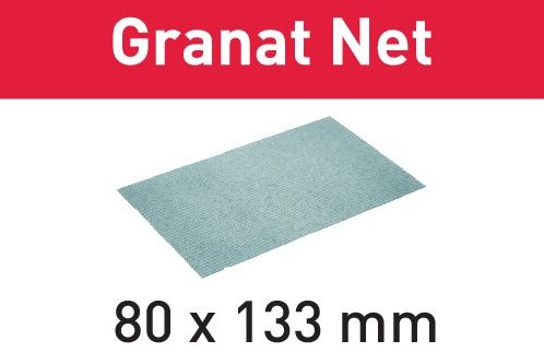 Festool Accessoires netschuurmateriaal stf 80x133 p80 gr net 50 granat net - 203285