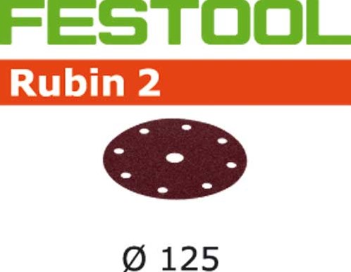 Festool Accessoires schuurschijven stf d125 8 p120 ru2 50 - 499097