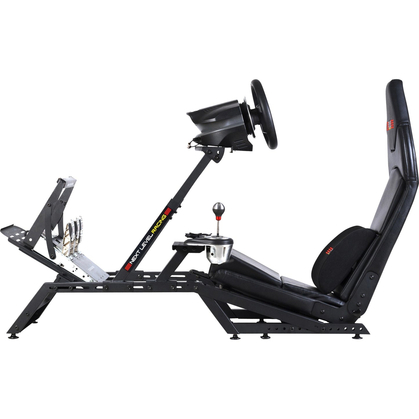 Next Level Racing f-gt formula and gt simulator cockpit racing simulator (zwart (mat))