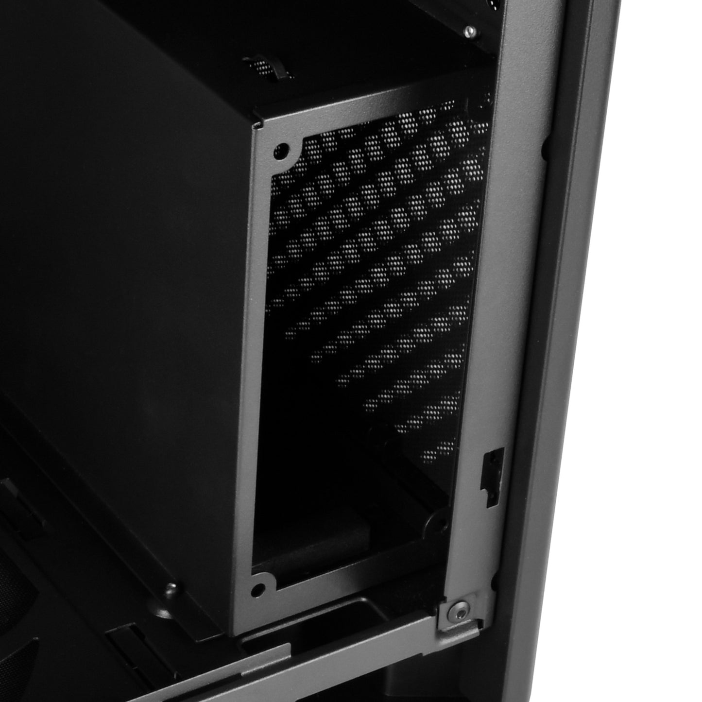 SilverStone alta g1m midi tower behuizing (zwart | 2x usb-a | 1x usb-c)