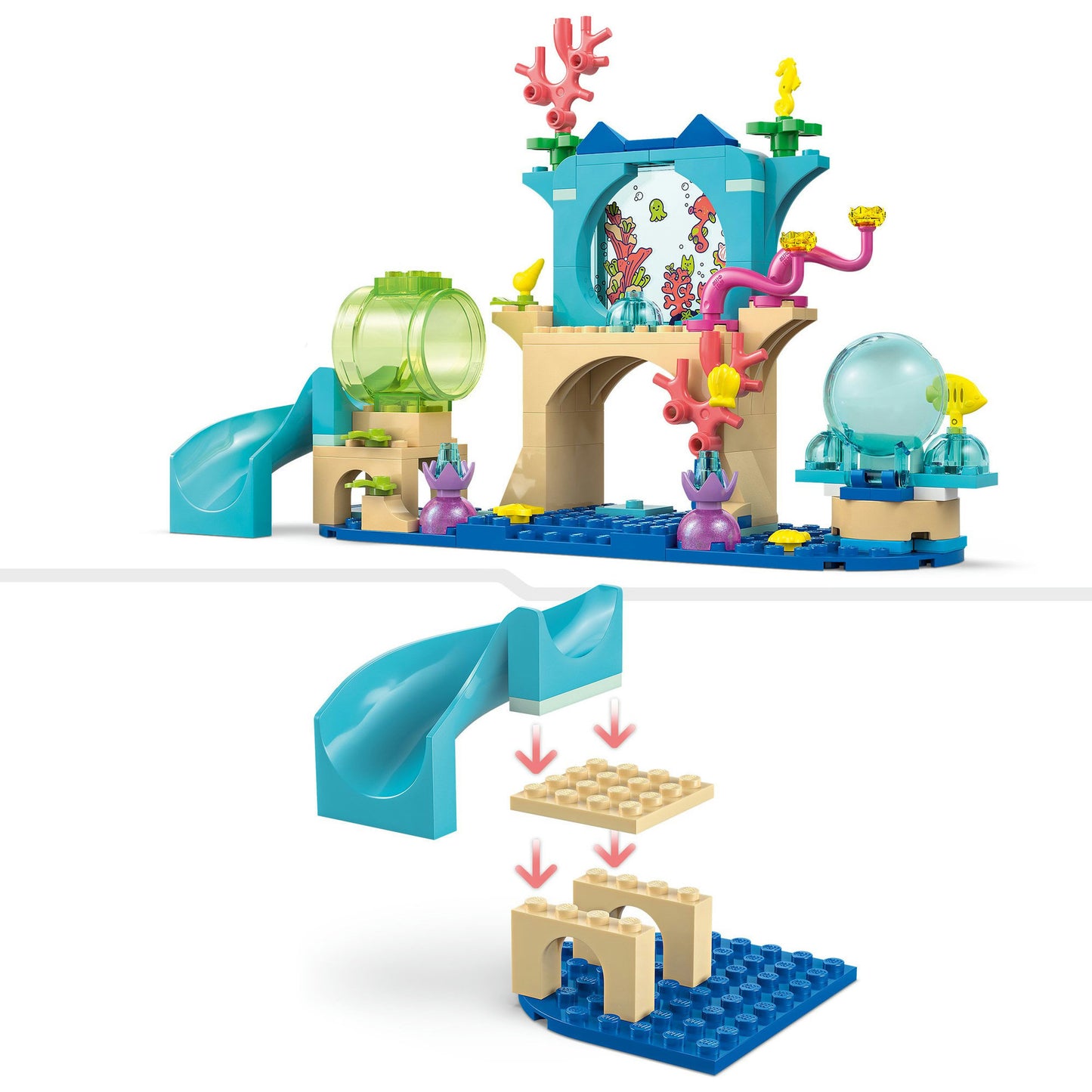 LEGO gabby's poppenhuis - zeemeermin gabby's aquariumavontuur constructiespeelgoed (11204)