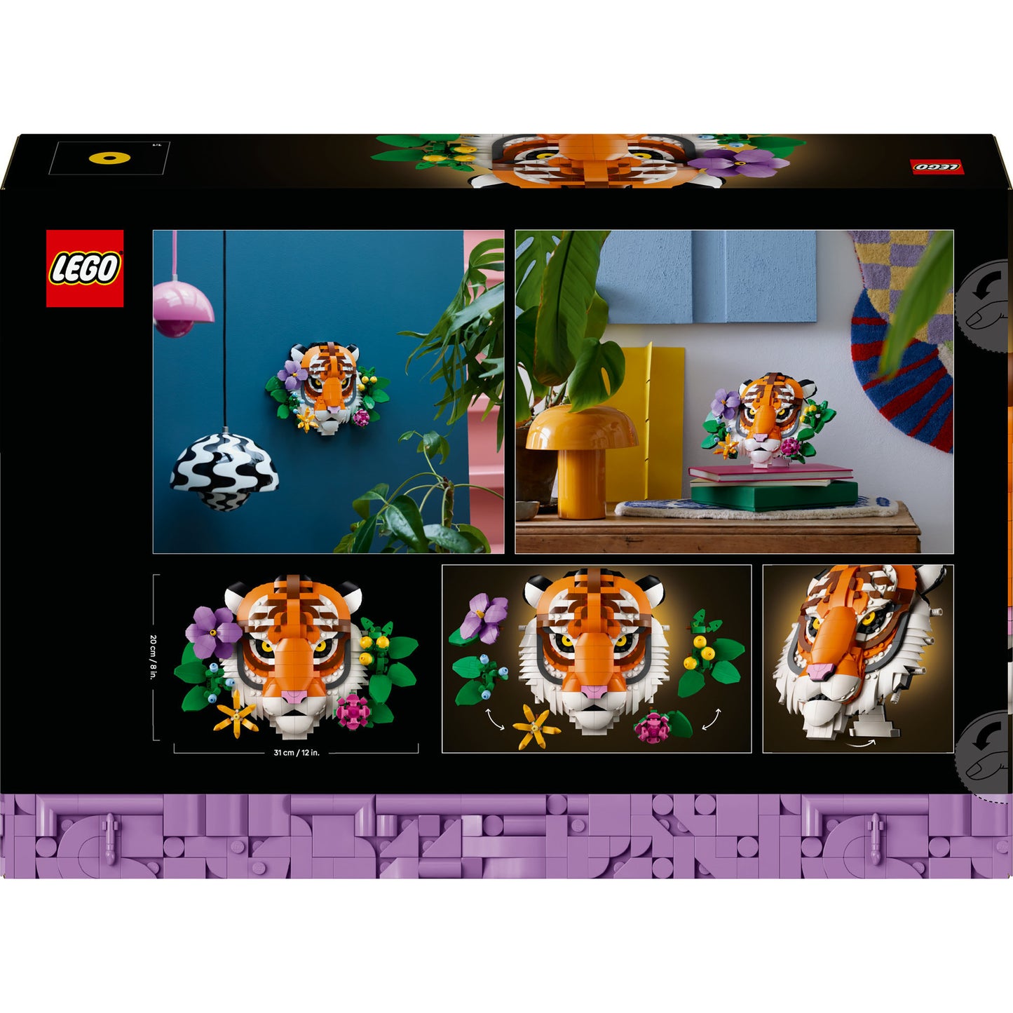 LEGO art 31217 de faunacollectie tijger