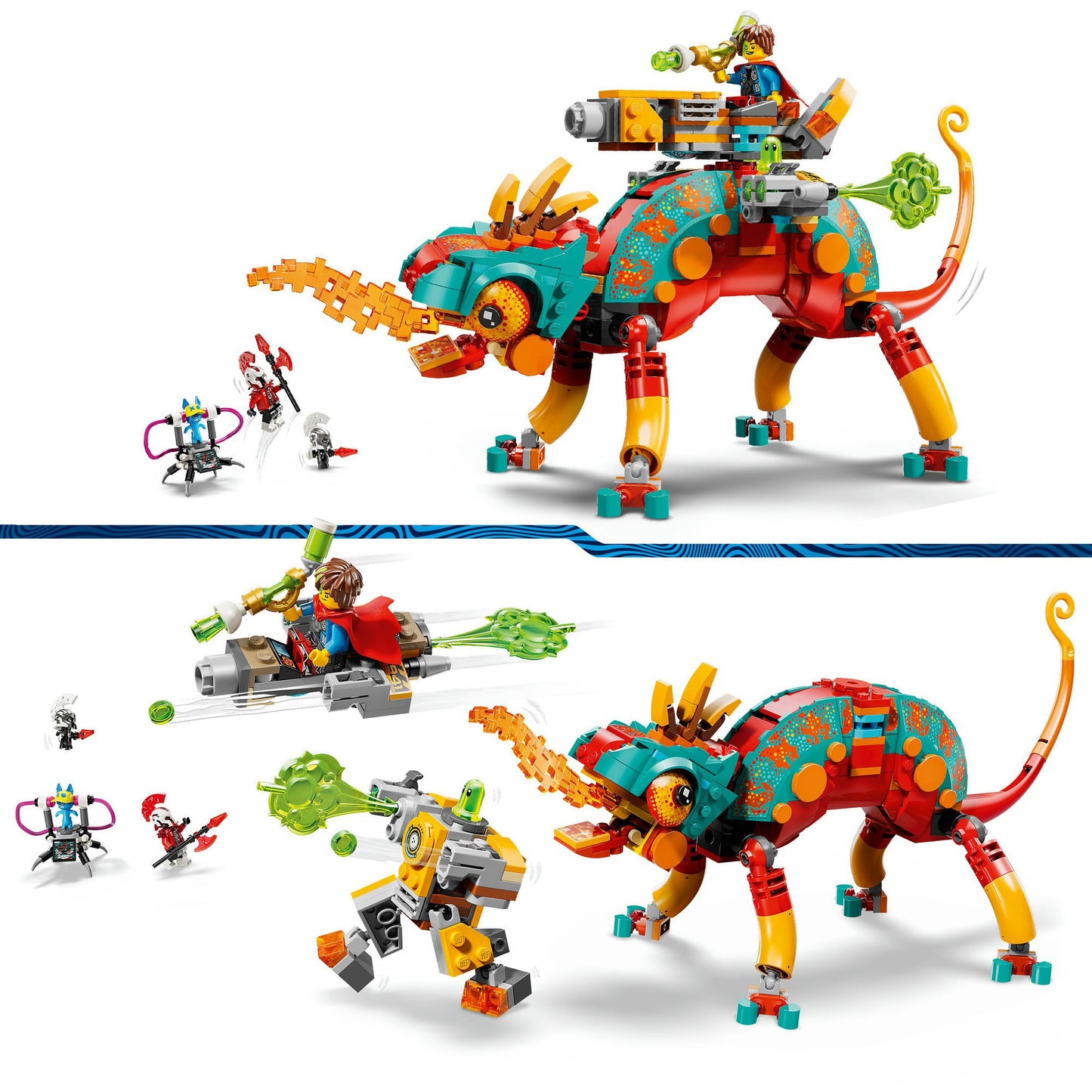 LEGO dreamzzz 71492 mateo's vuurkameleon