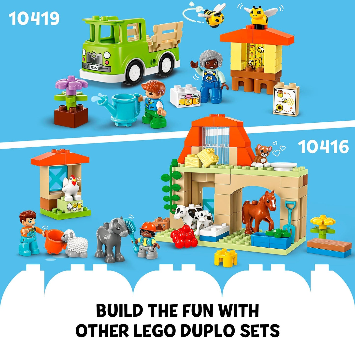 LEGO duplo town 10416 dieren verzorgen op de boerderij