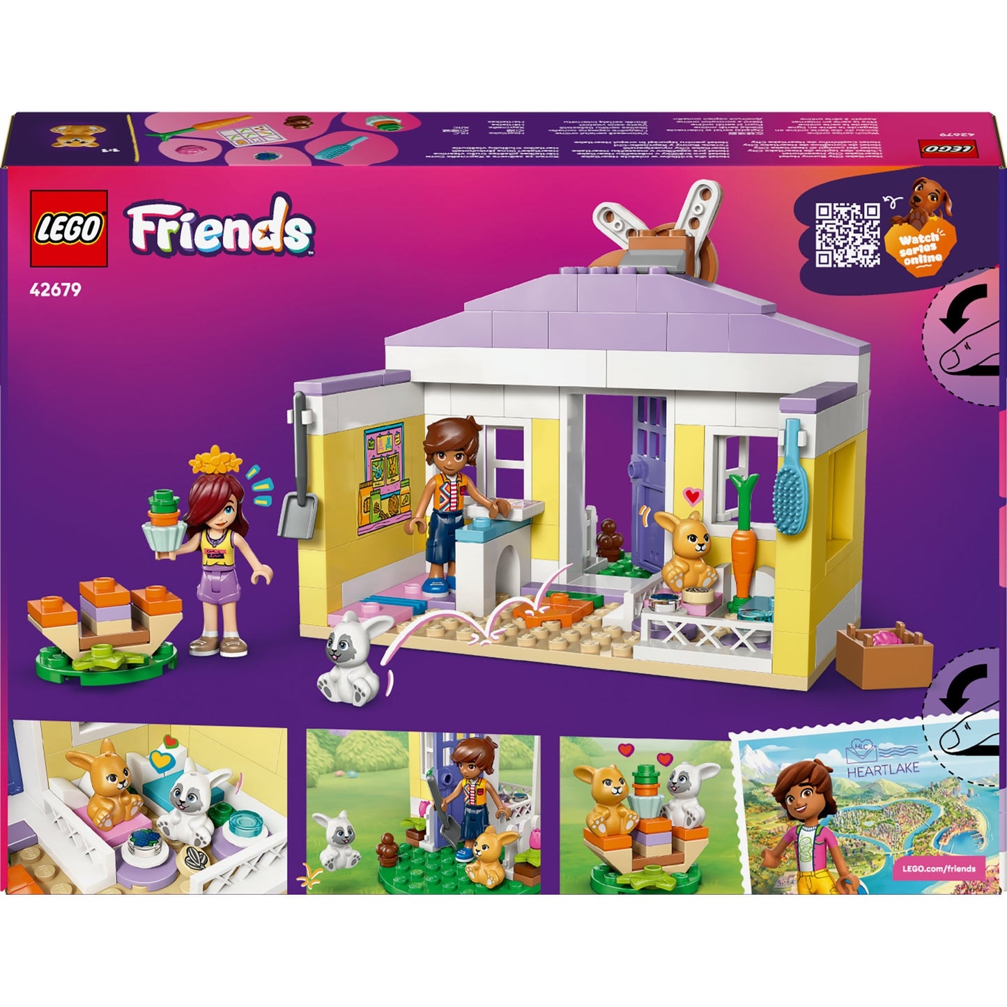 LEGO friends 42679 heartlake city konijnenhotel