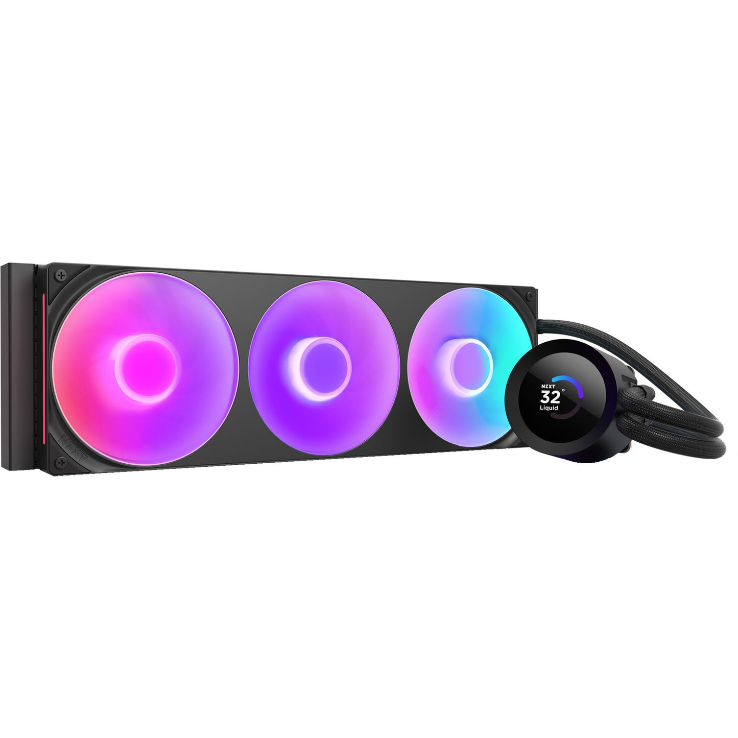 NZXT kraken plus 360 rgb waterkoeling (zwart)