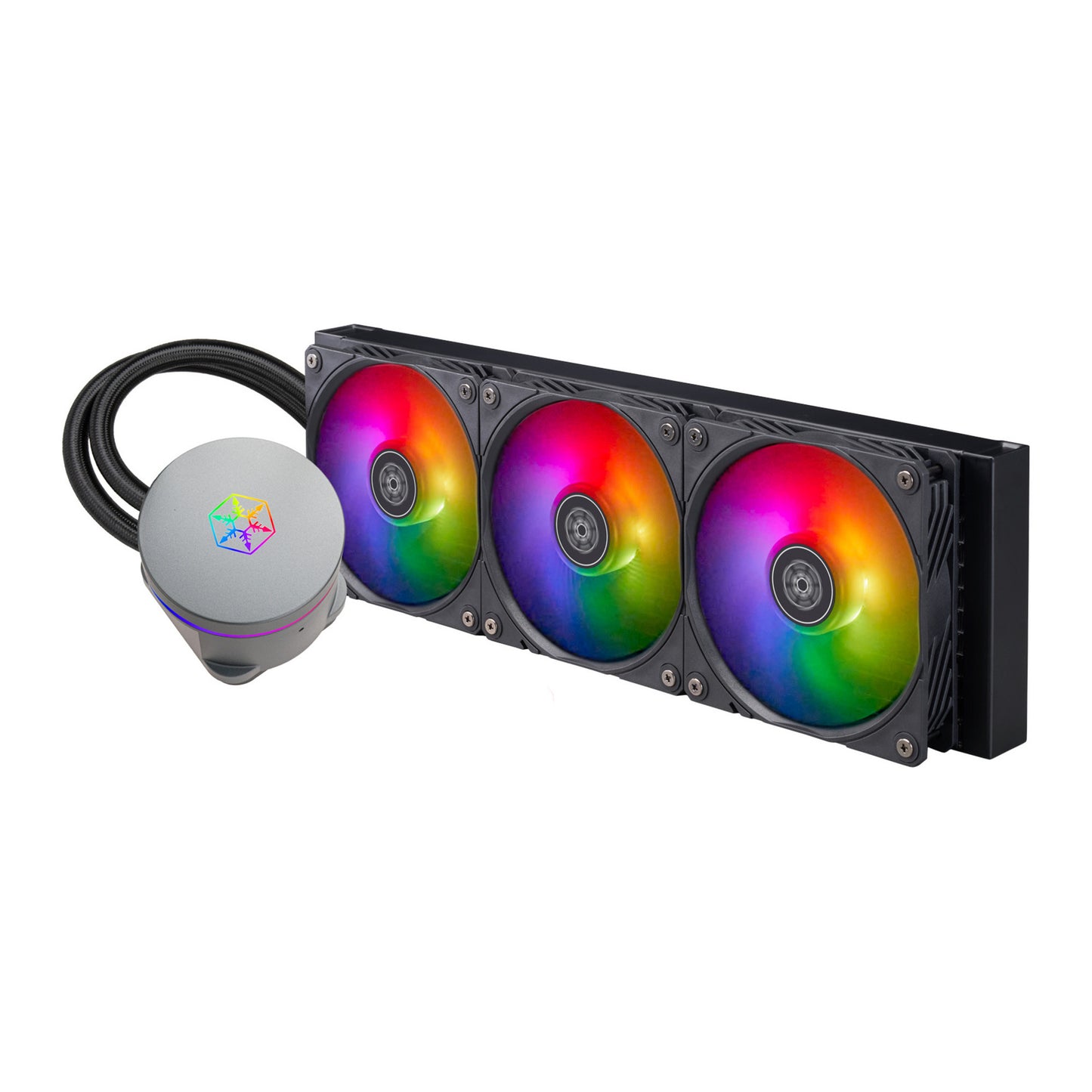 SilverStone icemyst 360 pro waterkoeling (zwart, 4-pin pwm)