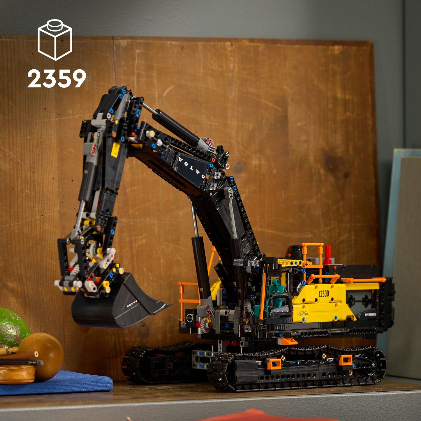 LEGO technic 42215 volvo ec500 hybrid graafmachine