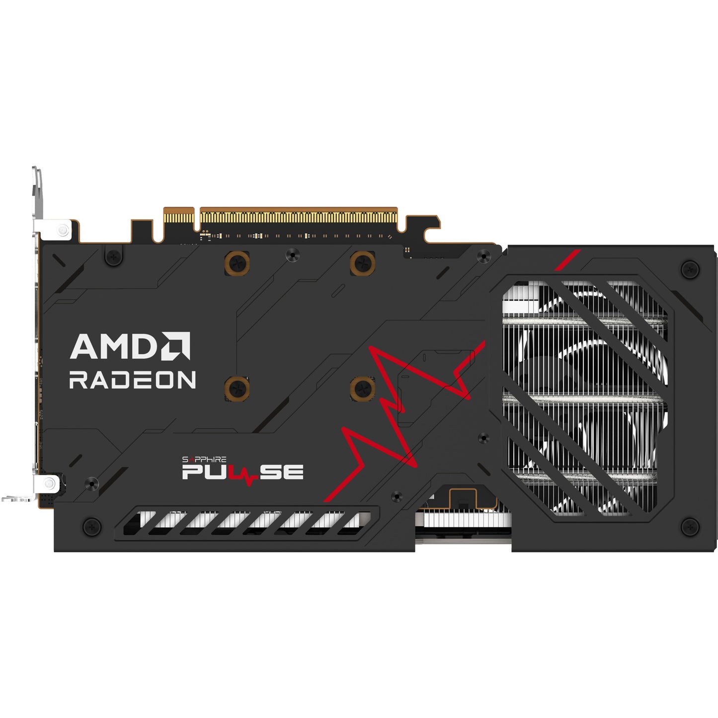 SAPPHIRE radeon rx 9060 xt pulse 8gb grafische kaart (1x displayport, 2x hdmi)