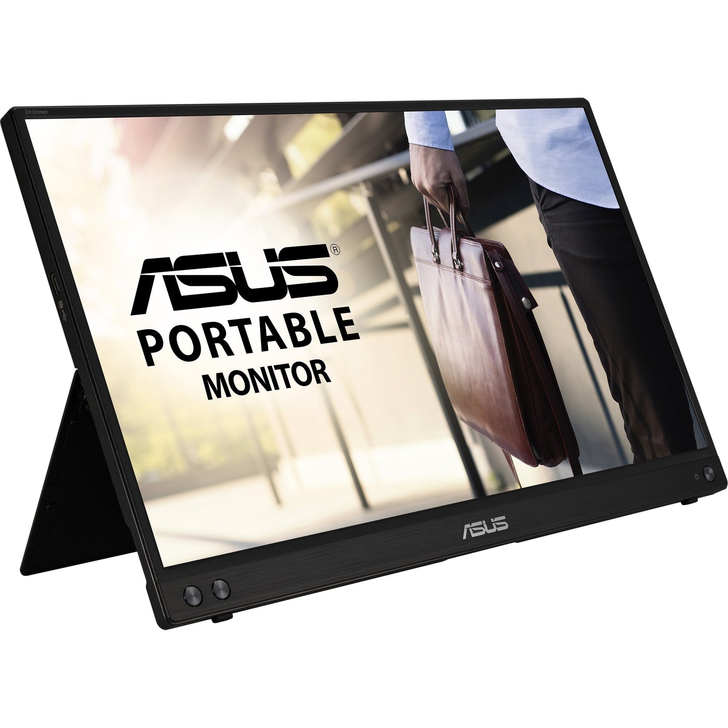 ASUS zenscreen mb16acv 16 monitor (zwart, usb-c)