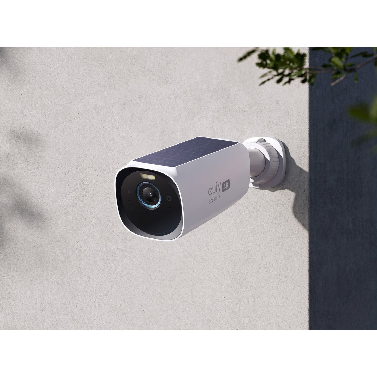 Eufy eufyCam S330 (eufyCam 3) Add-on Camera (Wit, Geïntegreerd zonnepaneel)
