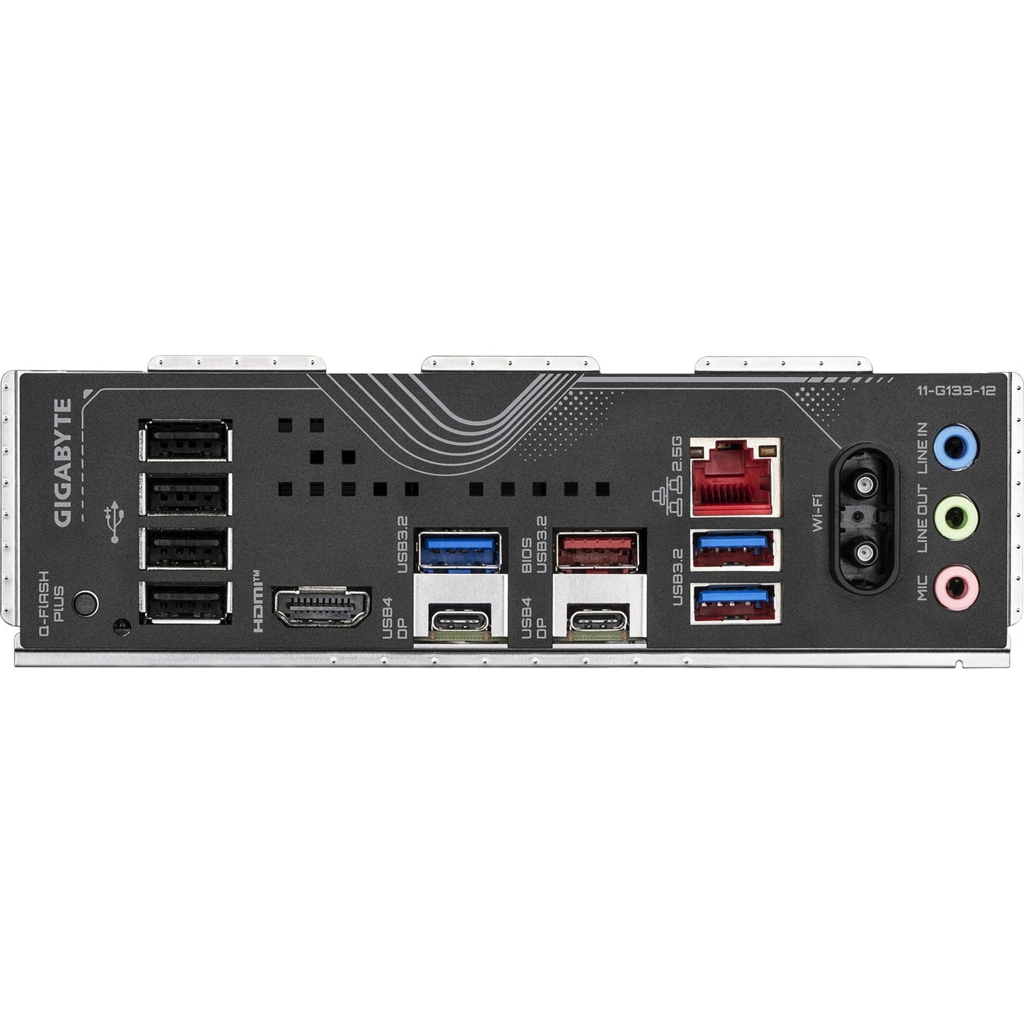 GIGABYTE x870 eagle wifi7 socket am5 moederbord (zwart grijs, raid, 2.5gb-lan, wi-fi 7, bt, sound, atx)
