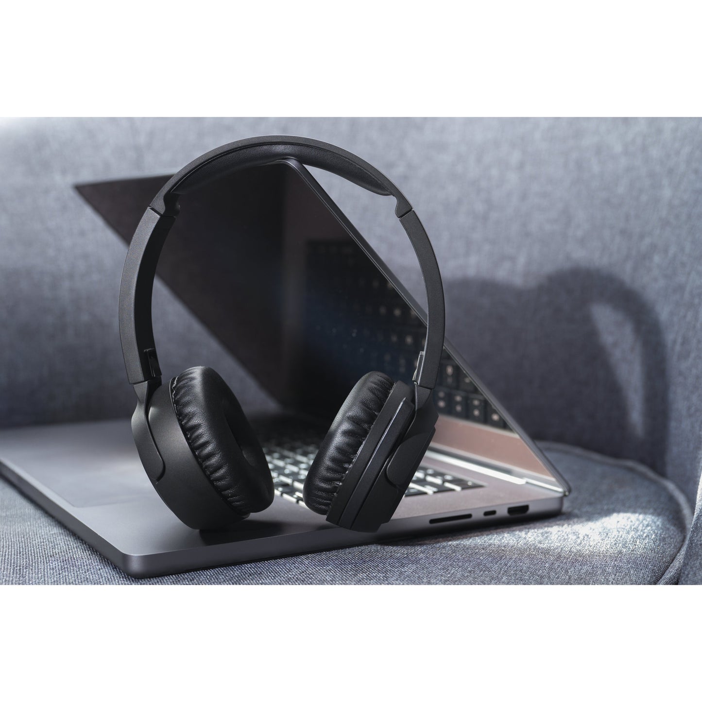 Kensington h1050 eq bluetooth on-ear headset met ruisonderdrukking van omgevingsgeluid (zwart, bluetooth 5.4)