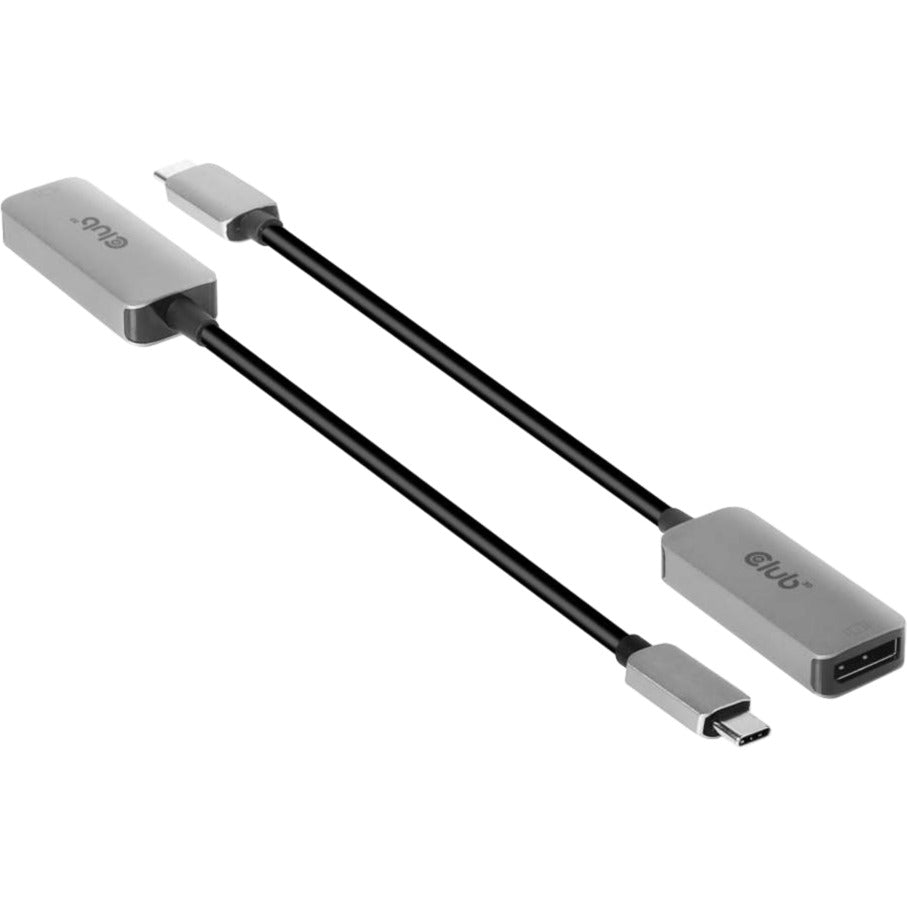Club 3D usb type c - dp1.4 active adapter (grijs)