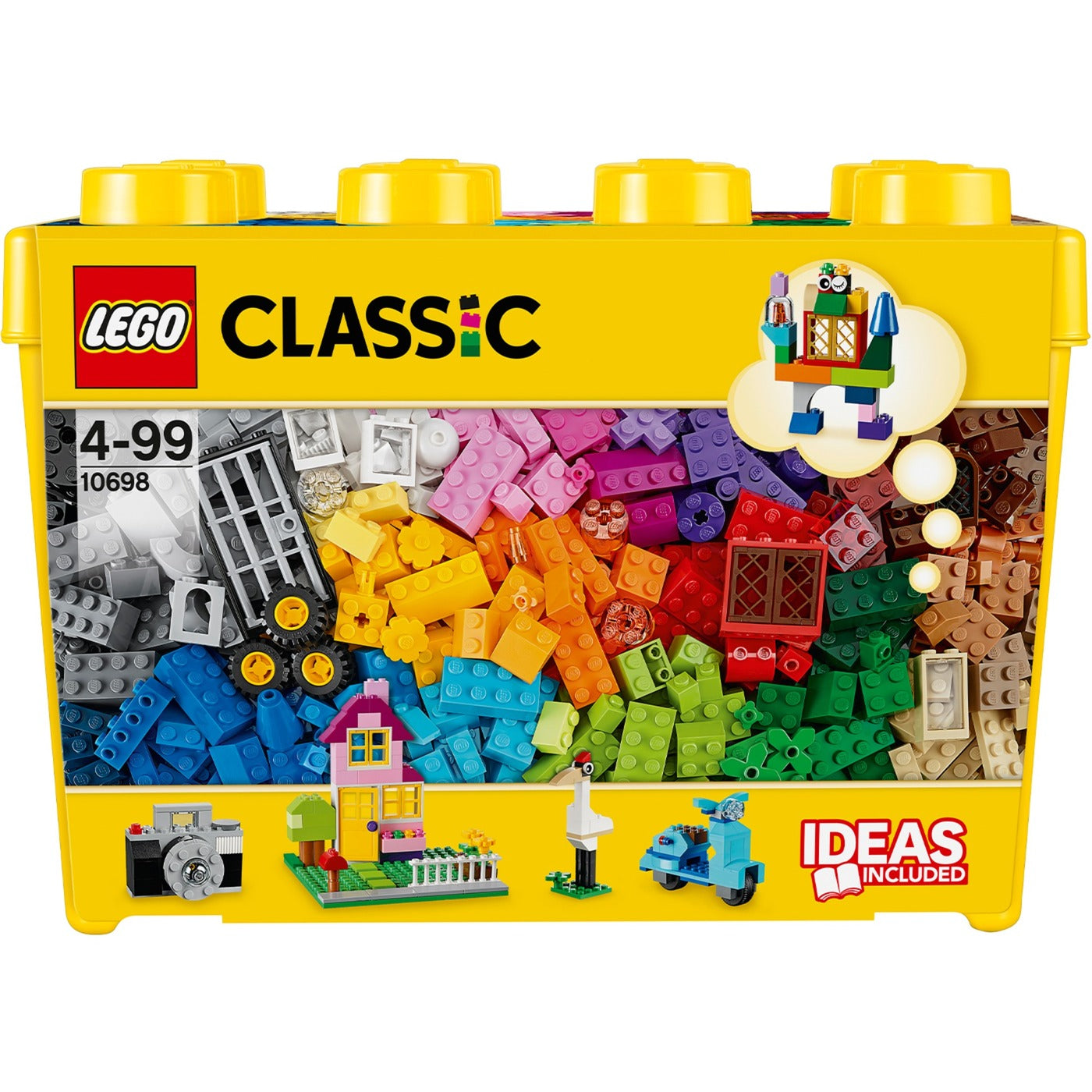 LEGO classic - creatieve grote opbergdoos constructiespeelgoed (10698)