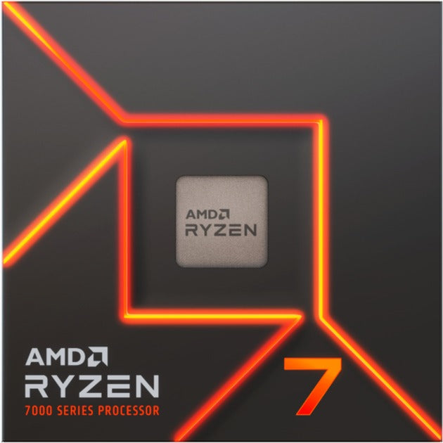 AMD ryzen 7 7700x, 4,5 ghz (5,4 ghz turbo boost) socket am5 processor (unlocked, boxed)