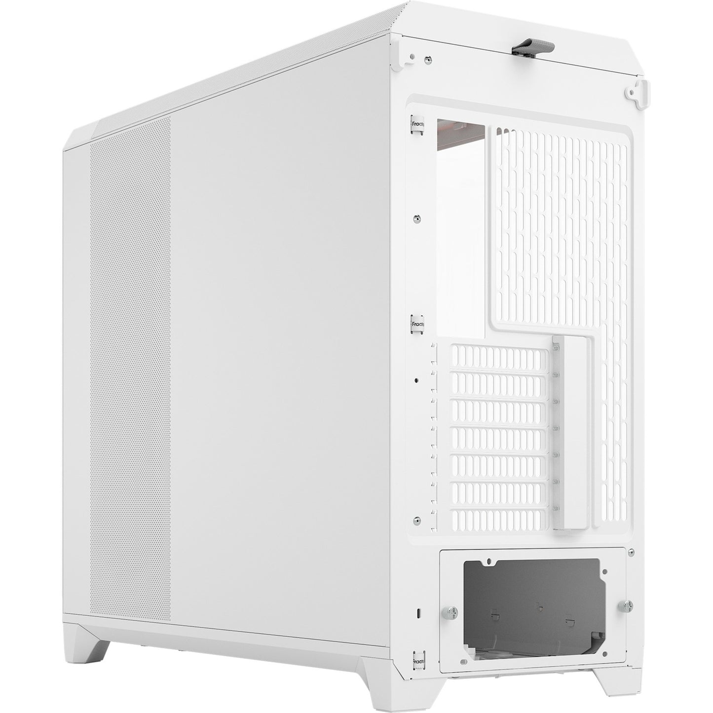 Fractal Design meshify 3 xl ambience pro rgb big tower behuizing (wit | 2x usb-a | 1x usb-c | rgb | tempered glass)