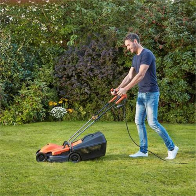 BLACK+DECKER grasmaaier bemw451bh (oranje zwart)