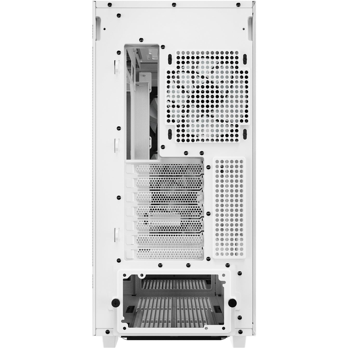 Sharkoon rebel c50 white rgb midi tower behuizing (wit | 2x usb-a | 1x usb-c | rgb | tempered glass)