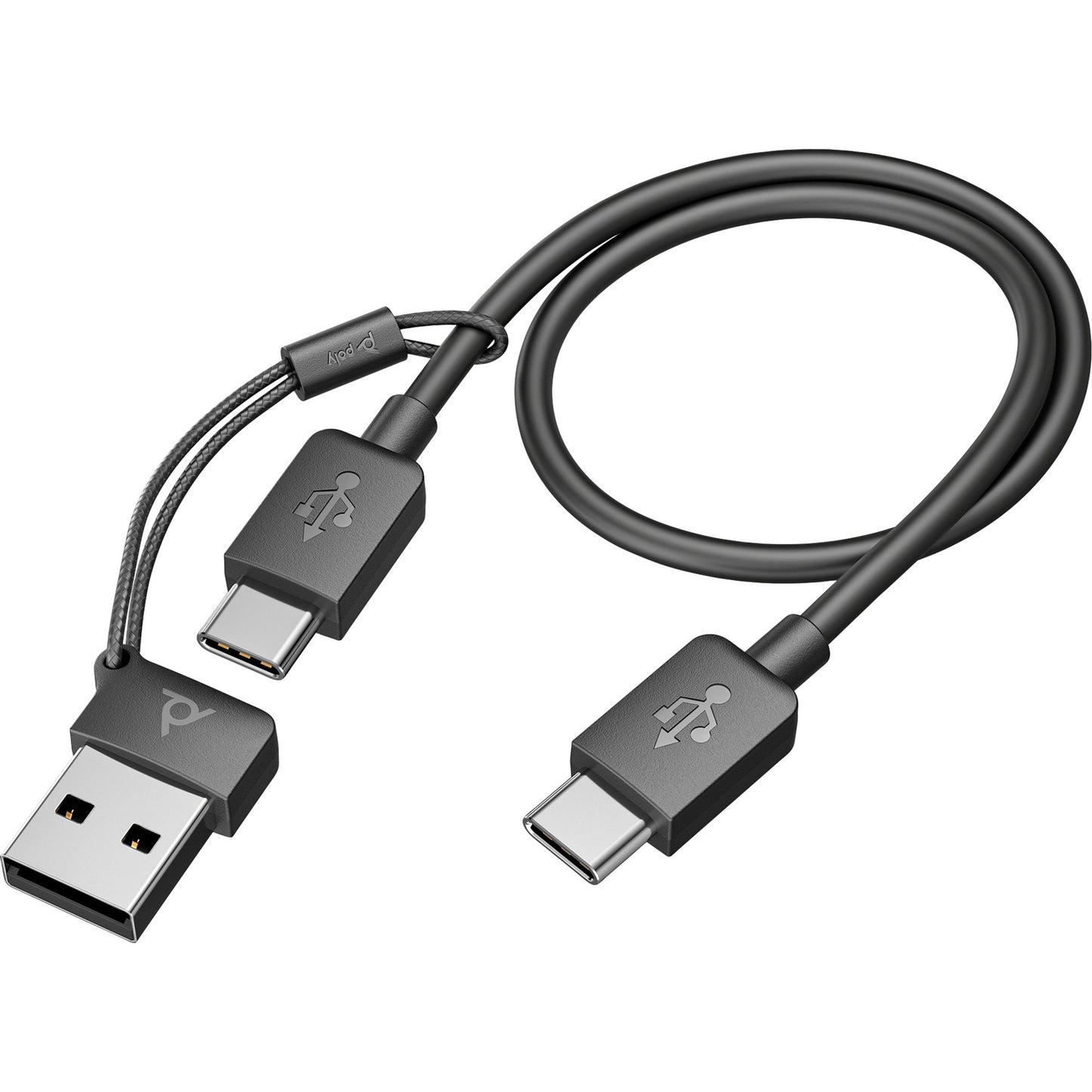 HP Poly voyager focus 2 usb-c on-ear headset (bluetooth)