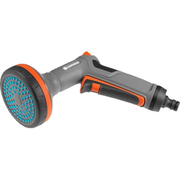 GARDENA comfort broes voor bloembedden (grijs oranje, 18319-20)