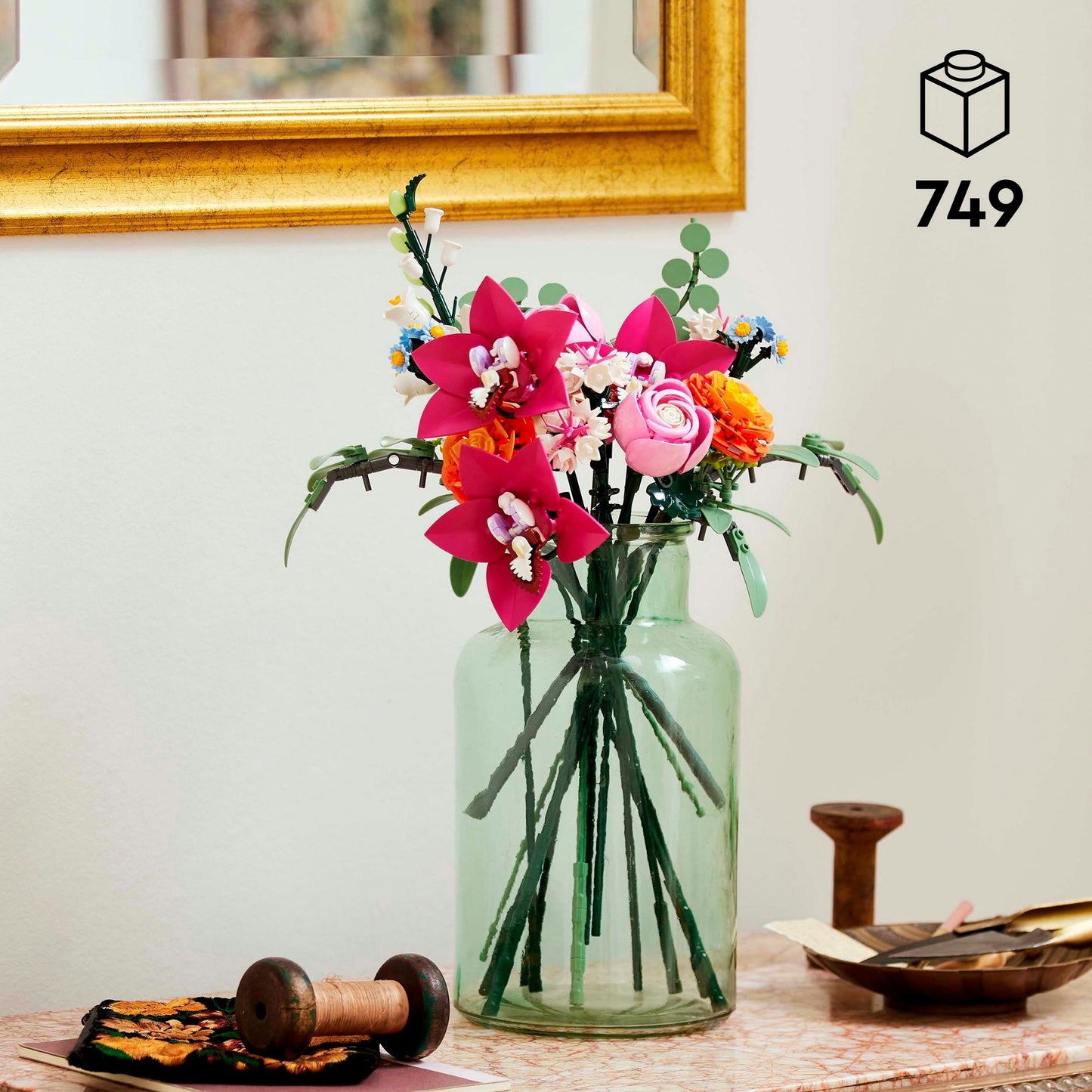 LEGO botanicals 10342 roze boeket
