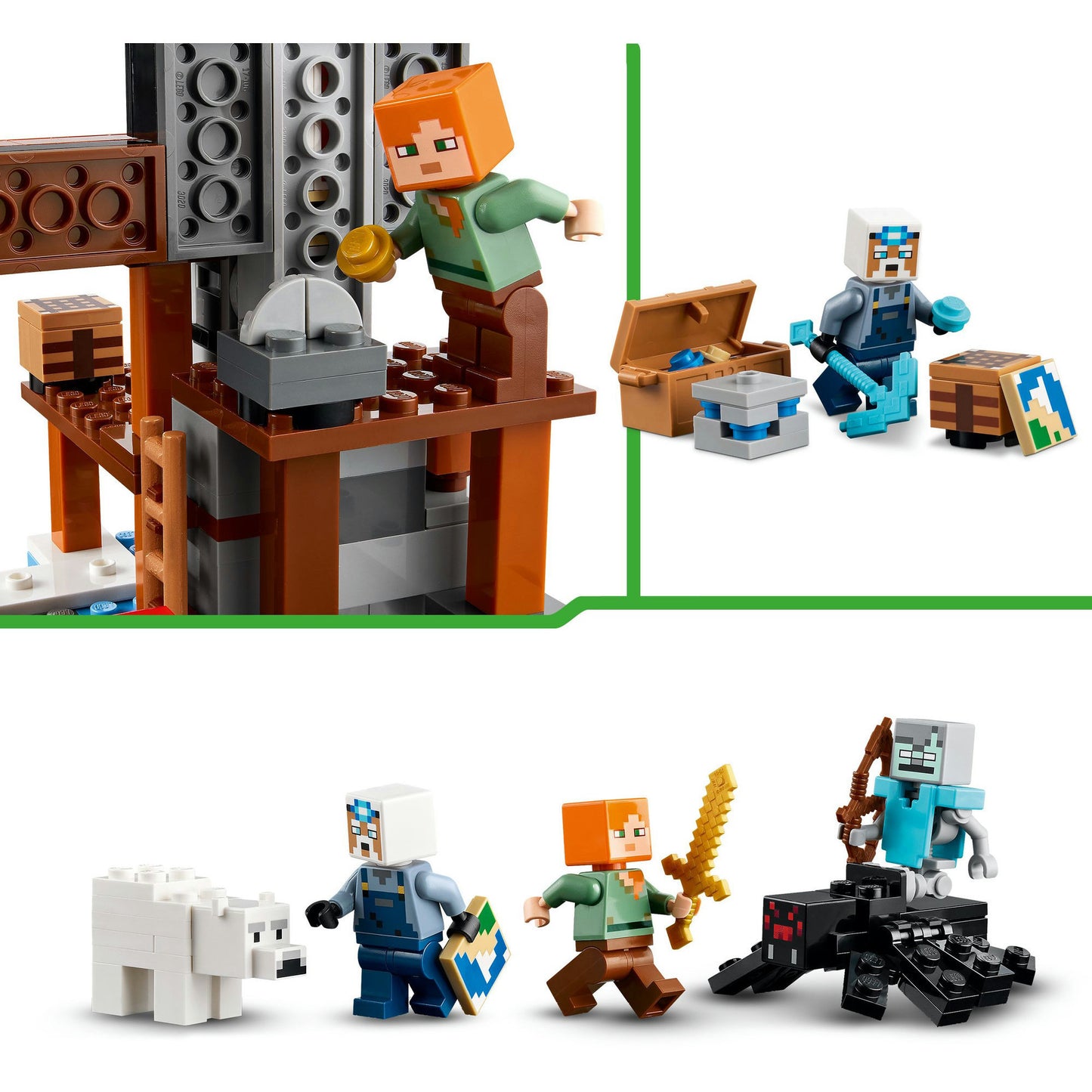 LEGO minecraft 21277 de pikhouweelmijn