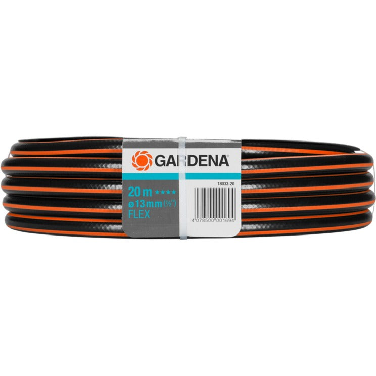 GARDENA comfort flex slang 13 mm (1 2 ) (zwart oranje, 18033-20, 20 m)