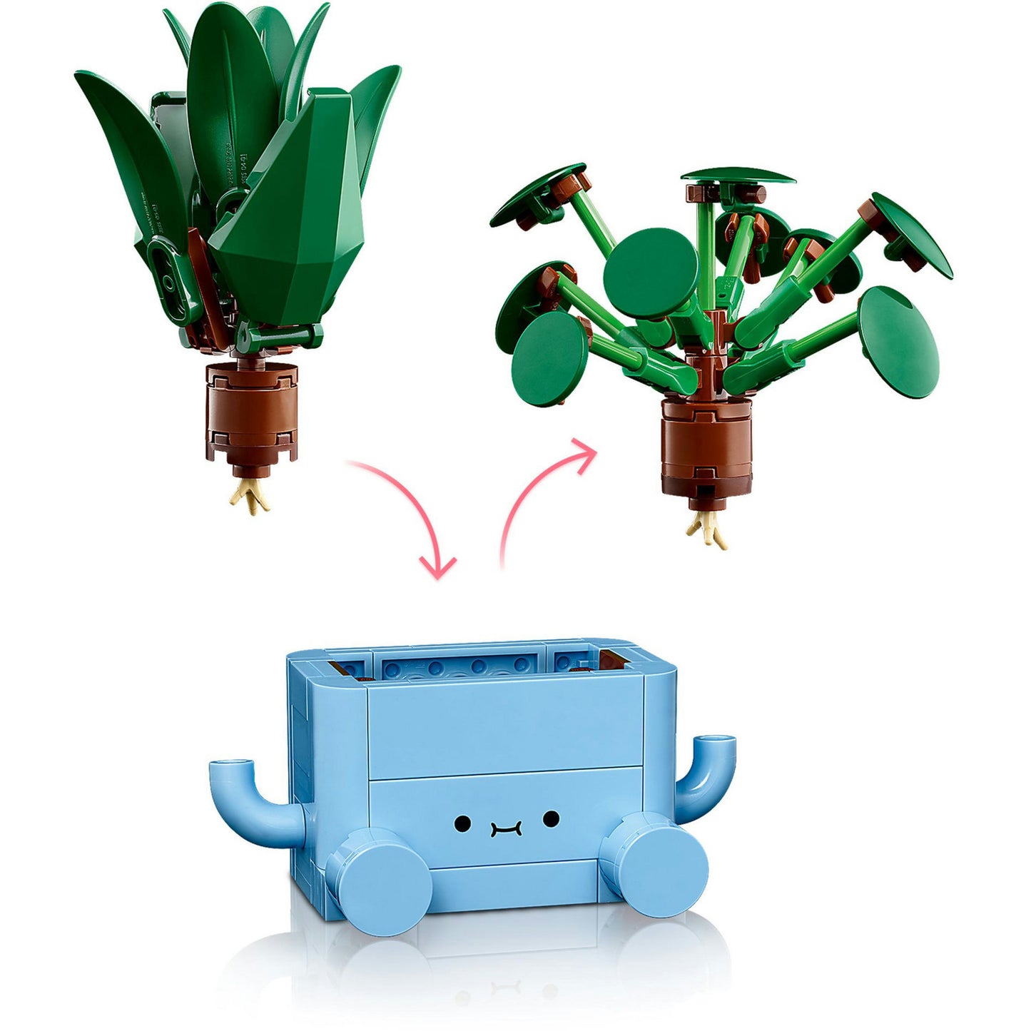 LEGO the botanical collection - vrolijke plantjes constructiespeelgoed (10349)