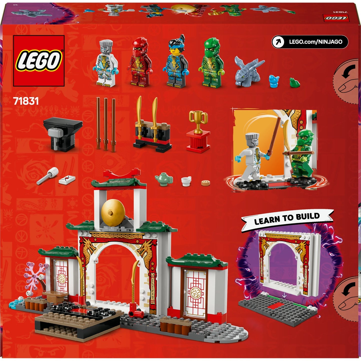 LEGO ninjago 71831 spinjitzu ninjatempel