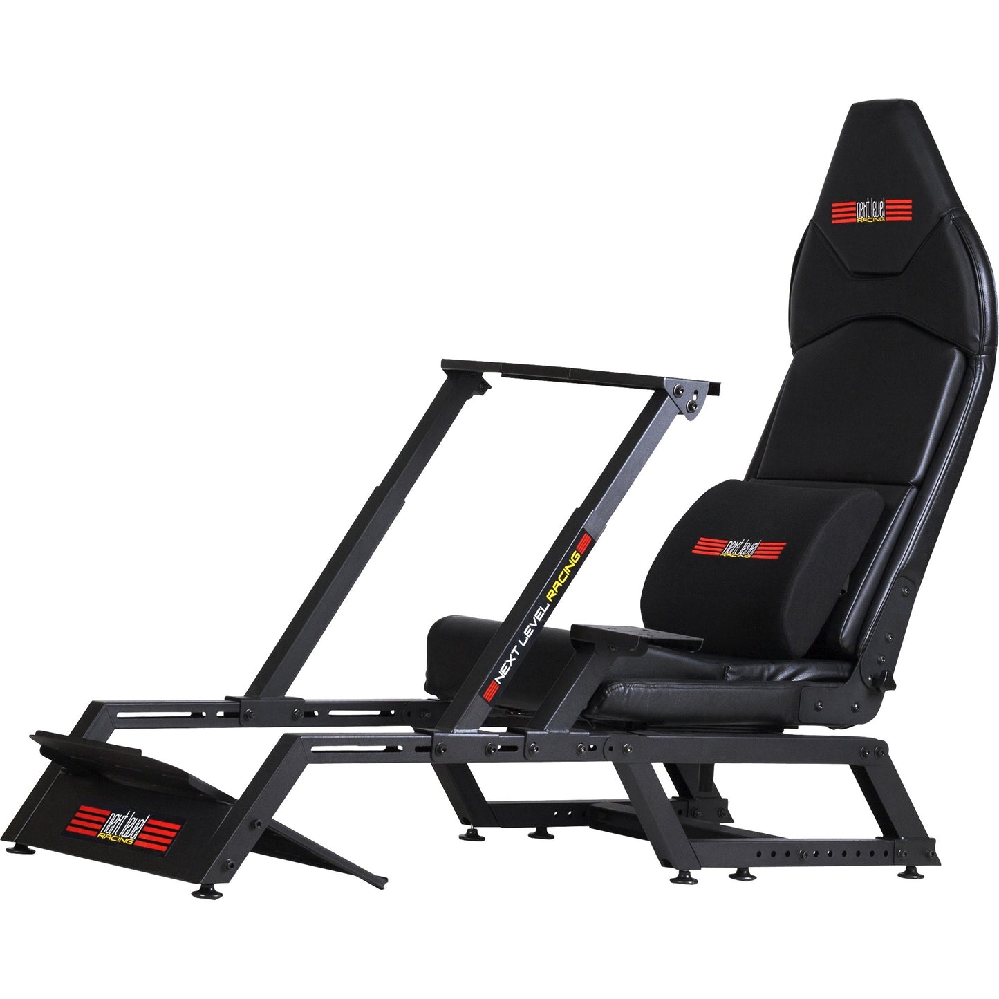 Next Level Racing f-gt formula and gt simulator cockpit racing simulator (zwart (mat))