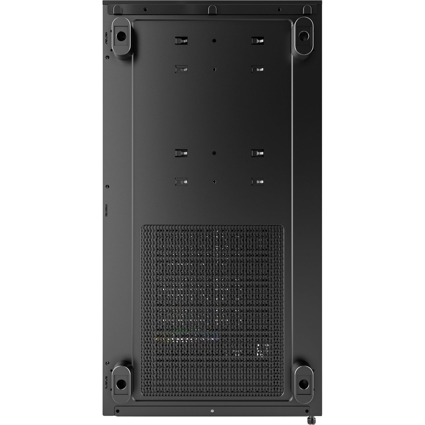 Montech xr midi tower behuizing (zwart | 2x usb-a | 1x usb-c | rgb | tempered glass)