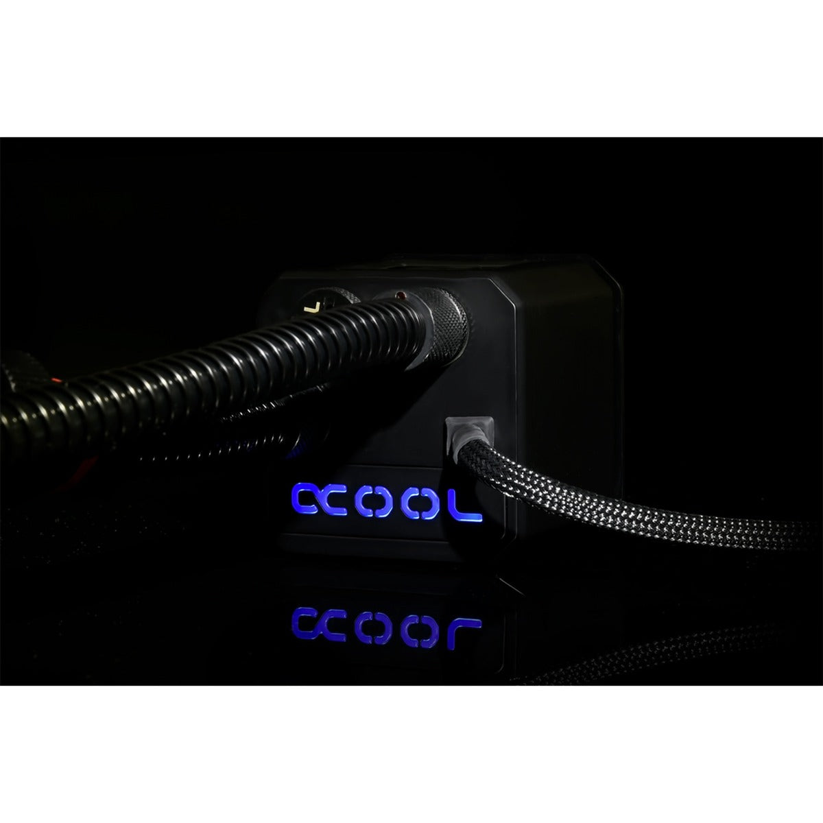 Alphacool eisbaer 360 waterkoeling (zwart, 4-pins pwm fan-connector)