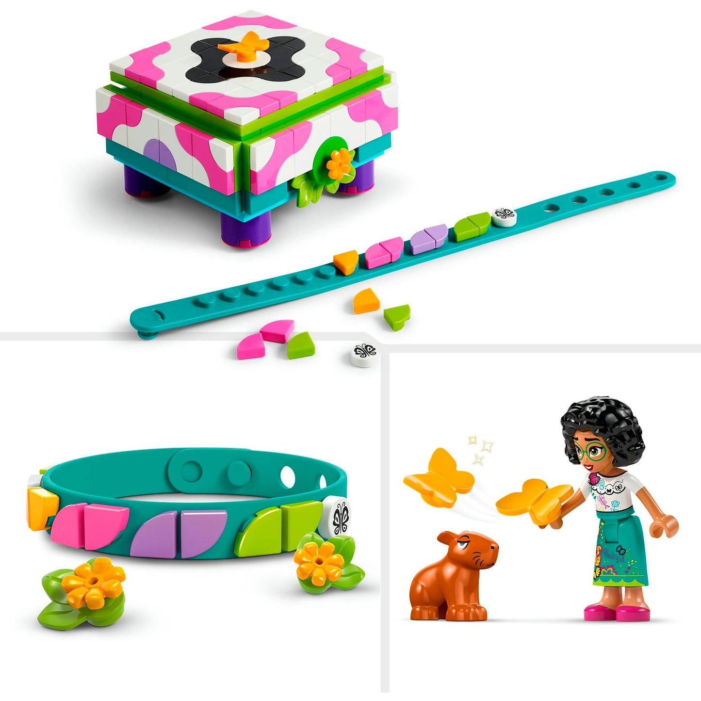 LEGO disney 43239 mirabels fotolijstje en sieradendoos