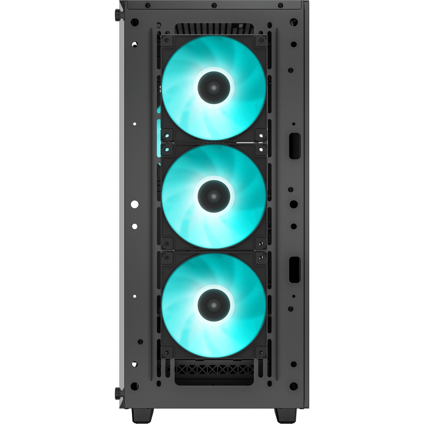 DeepCool cc560 v2 midi tower behuizing (zwart | 2x usb-a | tempered glass)