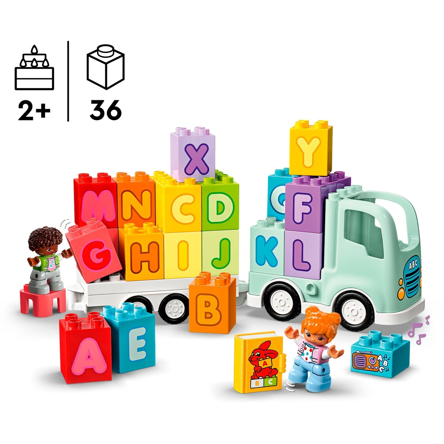 LEGO duplo 10421 alfabetvrachtwagen