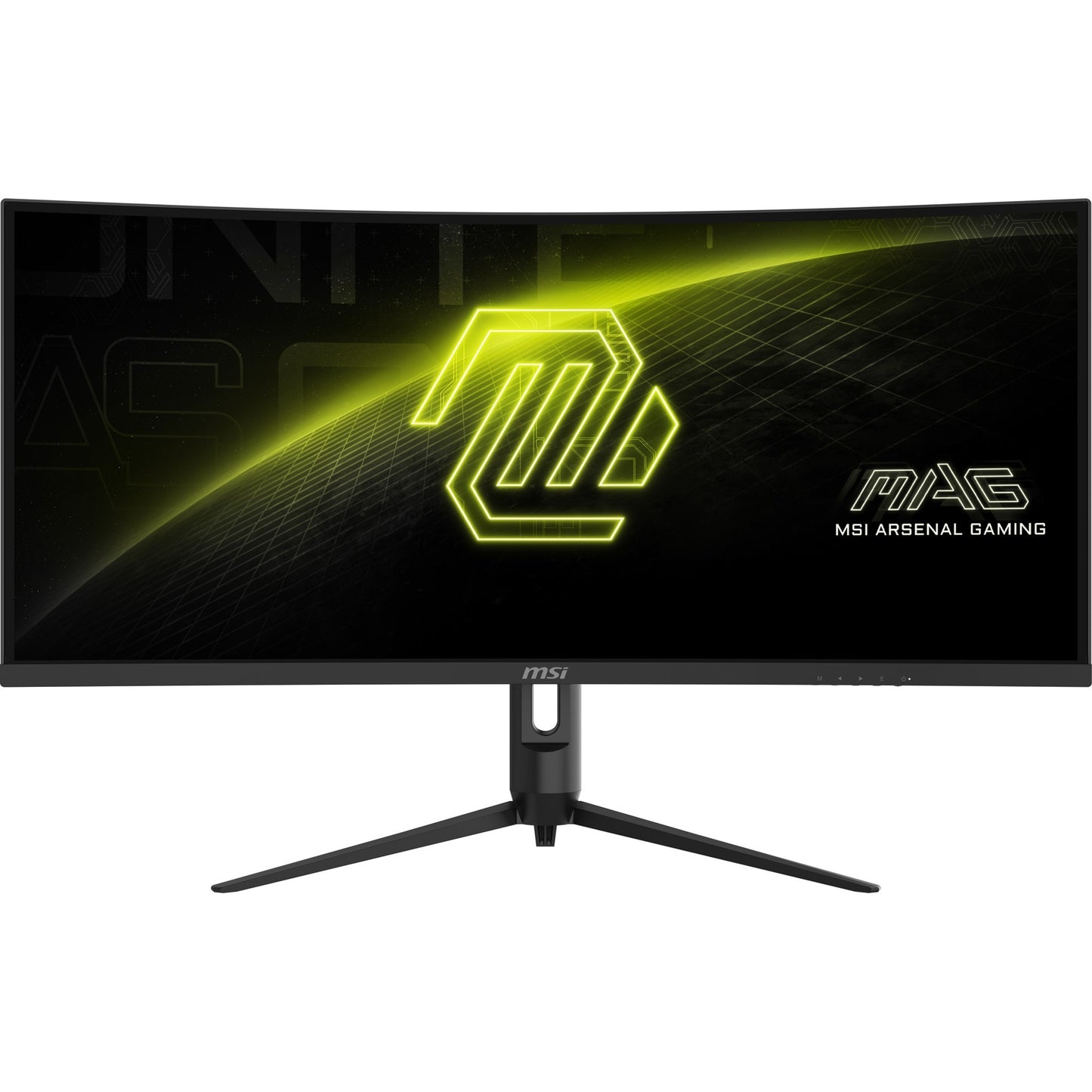 MSI mag 342cqr e2 34 curved ultrawide gaming monitor (zwart, 2x hdmi, displayport, 180 hz)