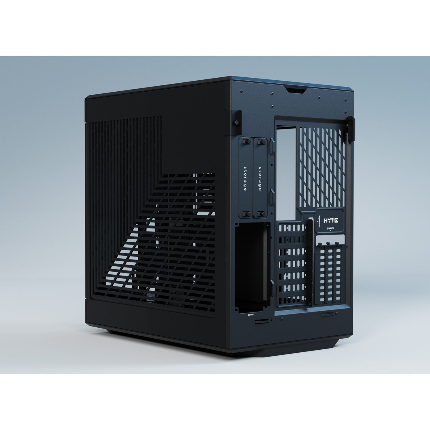 HYTE y60 midi tower behuizing (zwart | 3x usb-a | tempered glass)