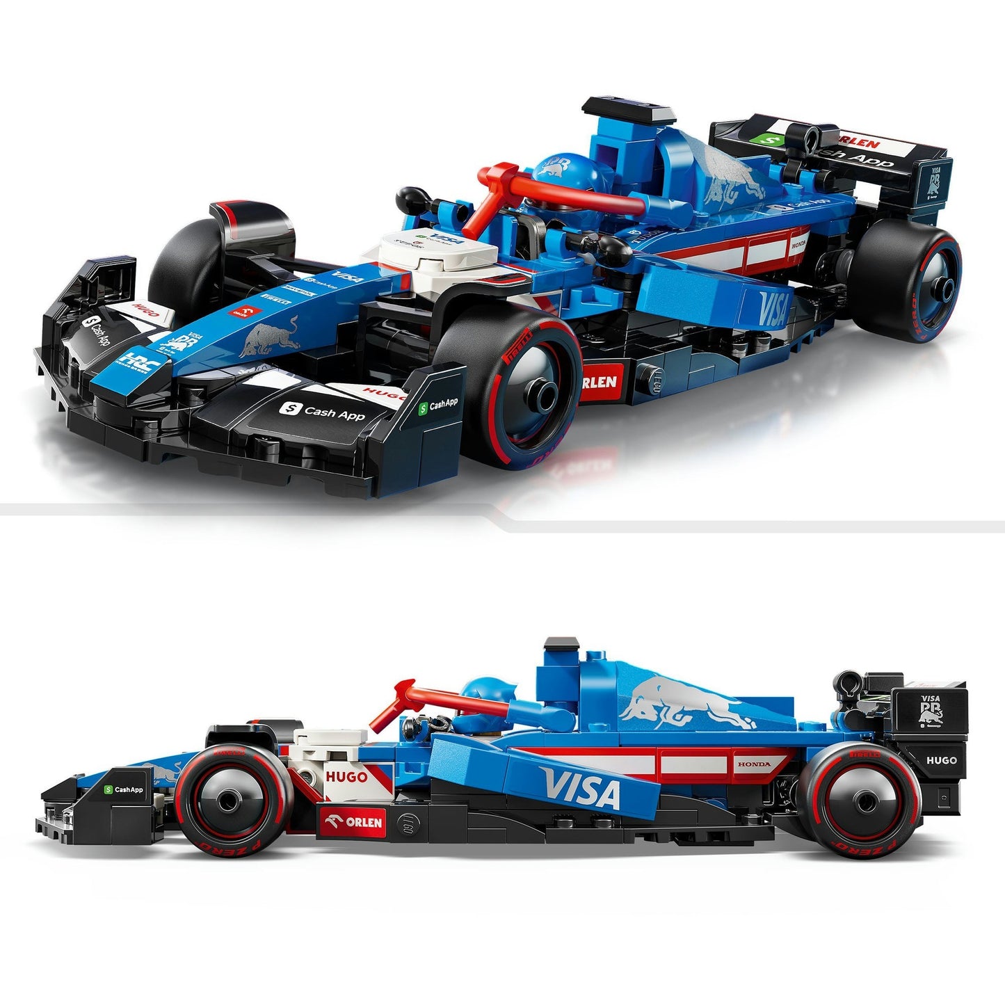 LEGO speed champions 77246 visa cash app rb vcarb 01 f1 racewagen