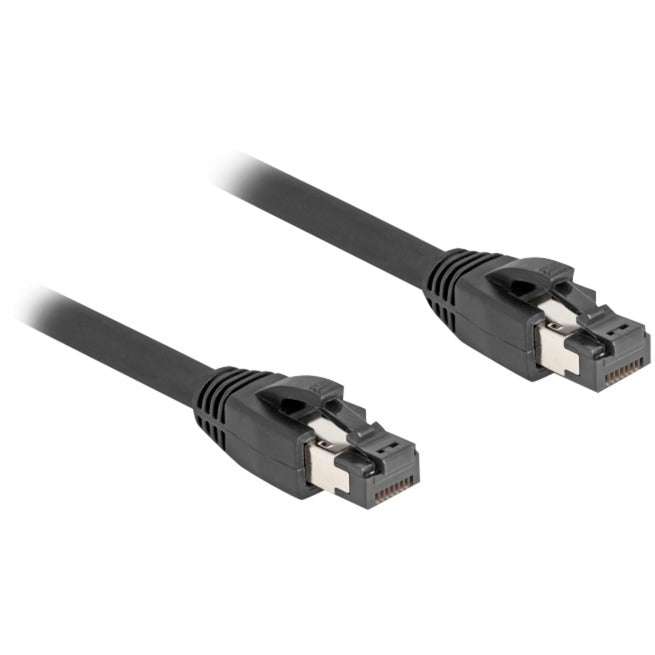 DeLOCK patchkabel s ftp, rj-45 met cat.8.1 (zwart, 15 meter)