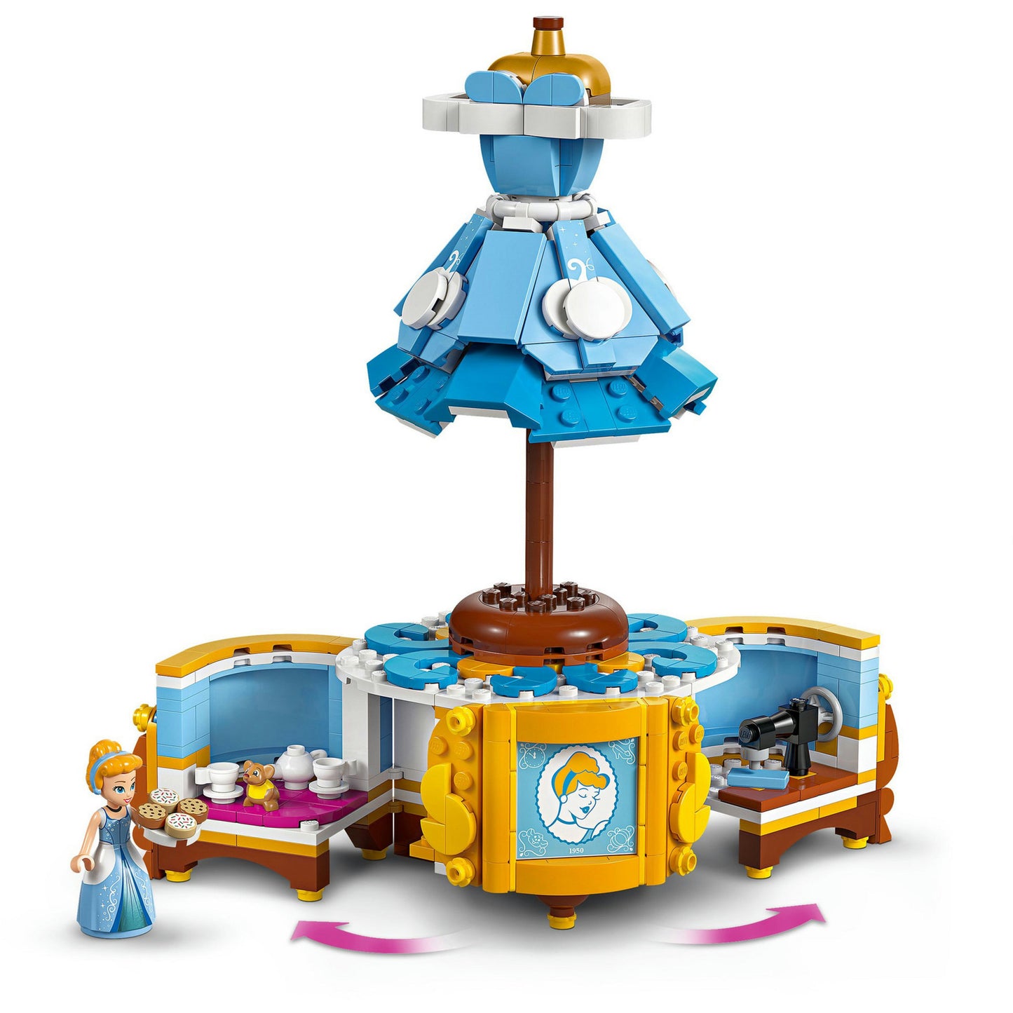 LEGO disney princess 43266 de jurk van assepoester
